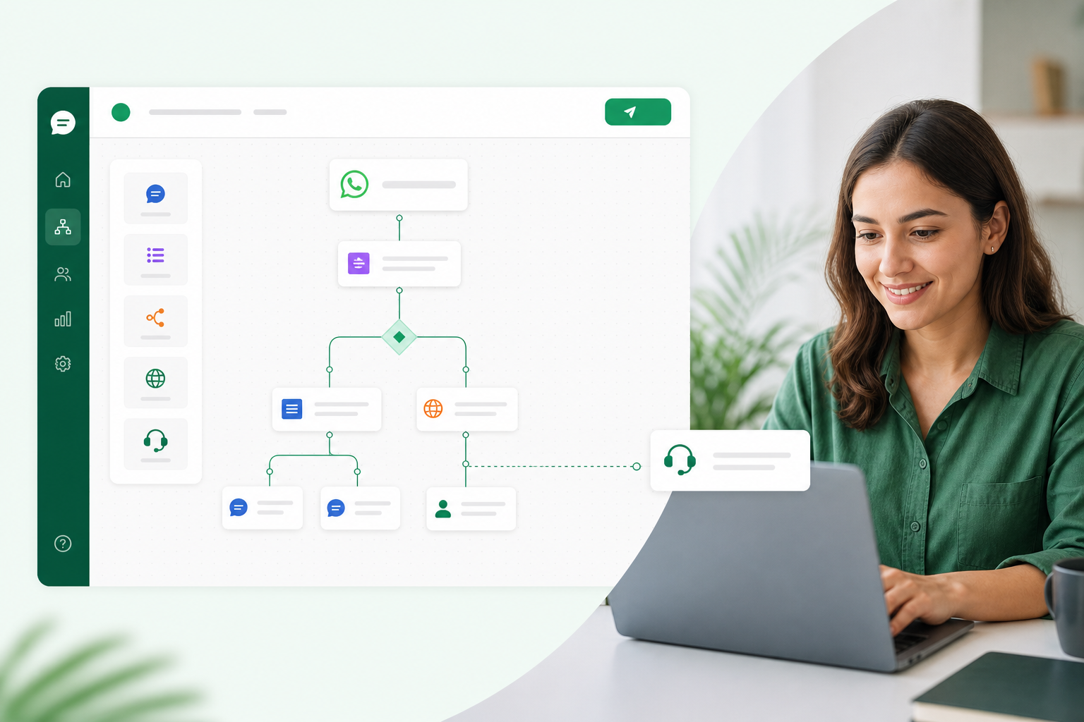 Flow builder