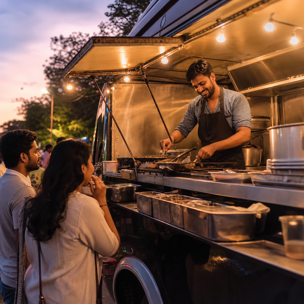 Cloud kitchens & food trucks